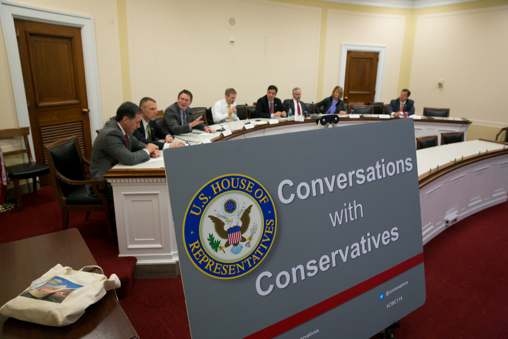 Debat al Heritage Foundation amb ponents conservadors. Foto: Heritage Foundation