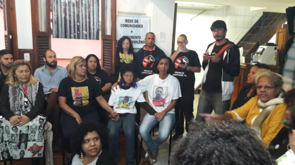 Membres de Black Lives Matter a Casa Pública. Foto: Casa Pública