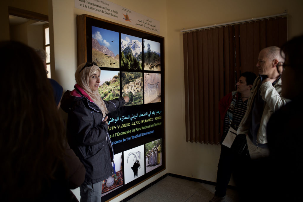 La trobada va acabar amb una visita al parc natural Toubkal.