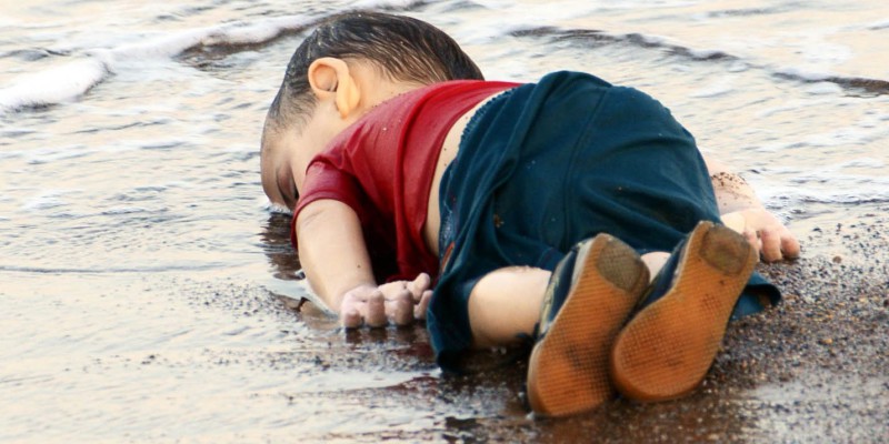 Foto del nen sirià Aylan