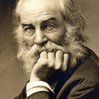 Walt Whitman en una imatge d'època