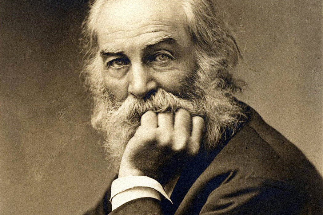 Walt Whitman en una imatge d'època
