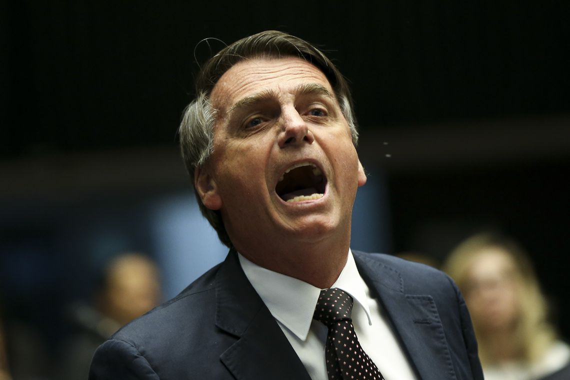 Bolsonaro Wikimedia (CC), l'autor és Marcelo Camarg;o i la font, l'Agência Brasil.