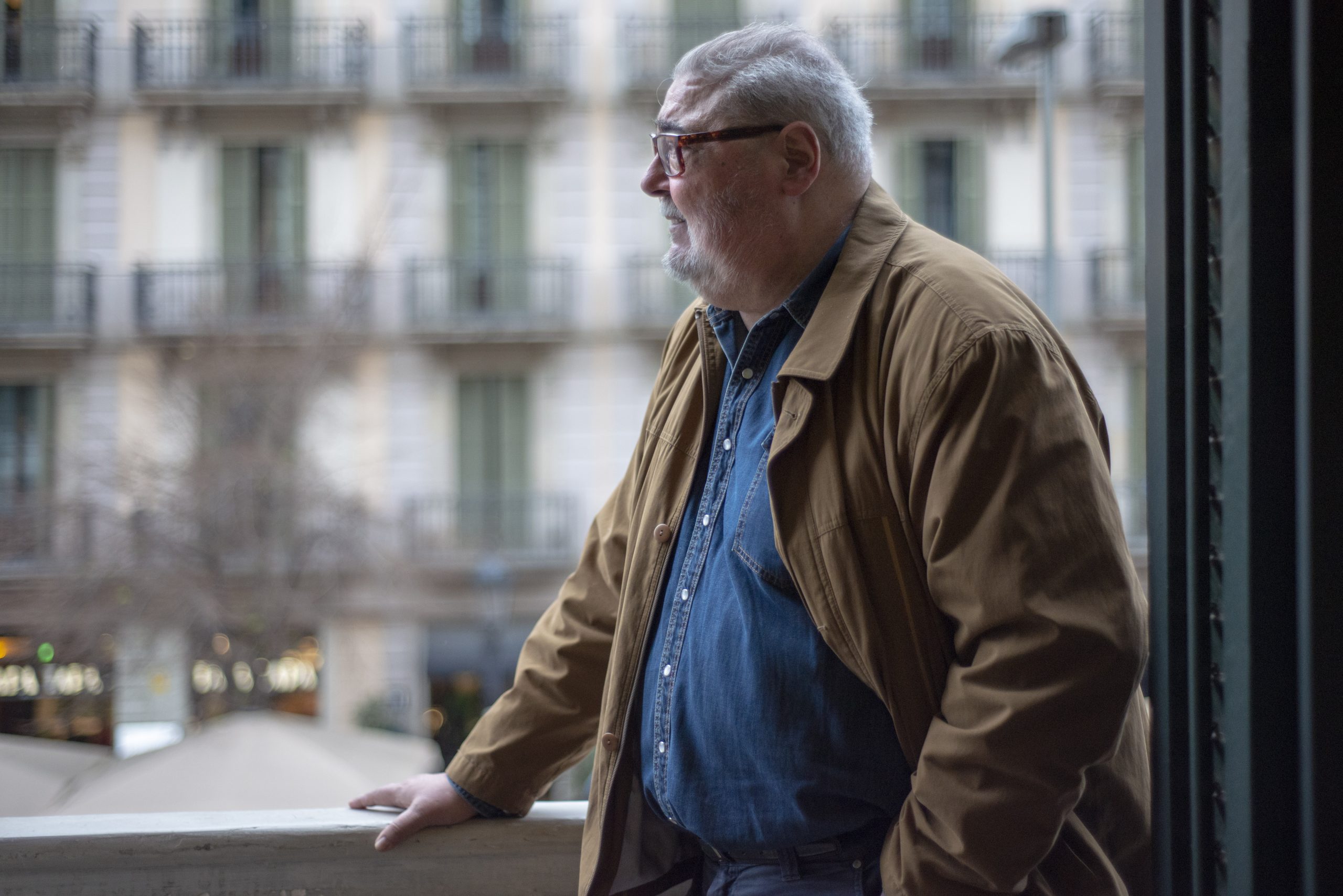 Antonio Franco periodistaen una imatge de 2019. Foto: Sergi Reboredo / Capçalera